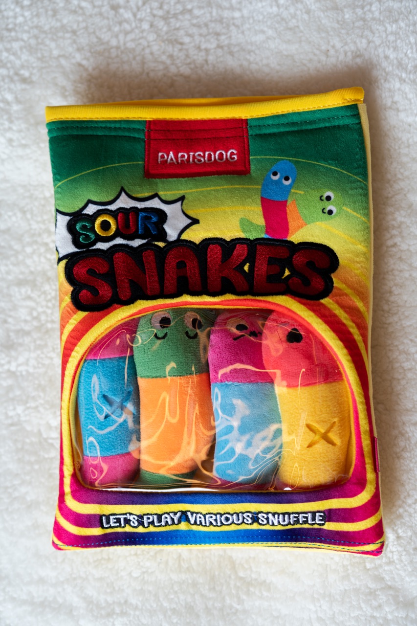 袋裝零食發聲嗅聞玩具組(酸酸果凍)