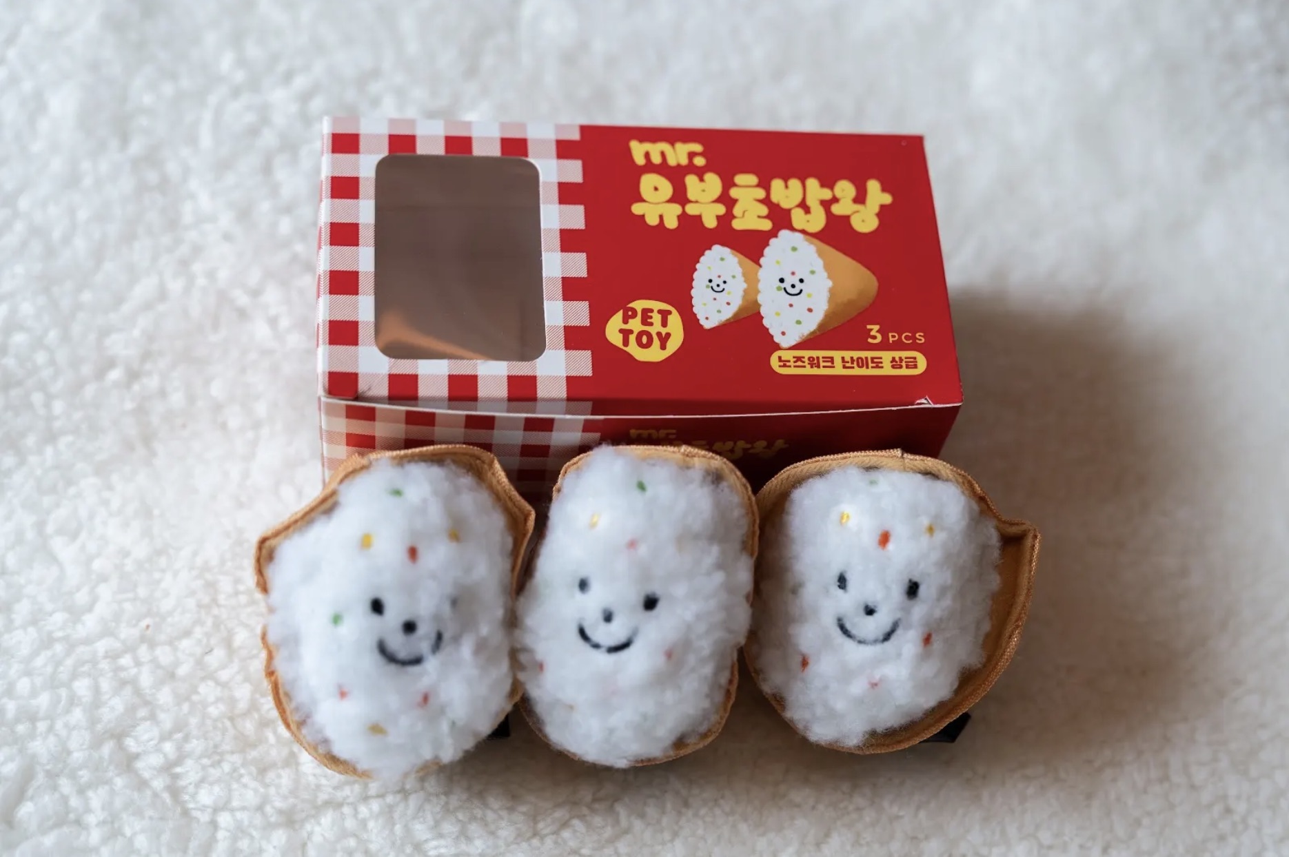 BITE ME 豆皮壽司 啾啾玩具