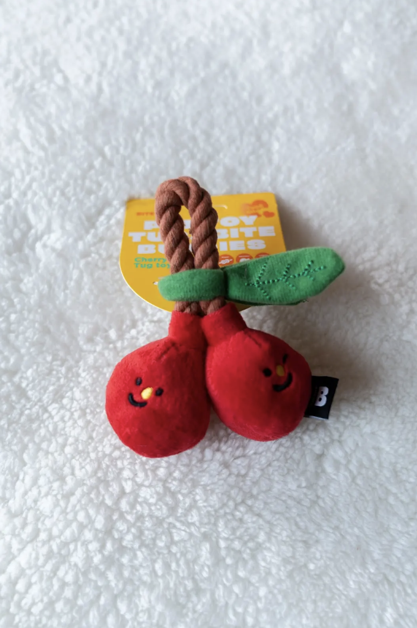 【BITE ME】寵物繩結玩具｜櫻桃姊妹