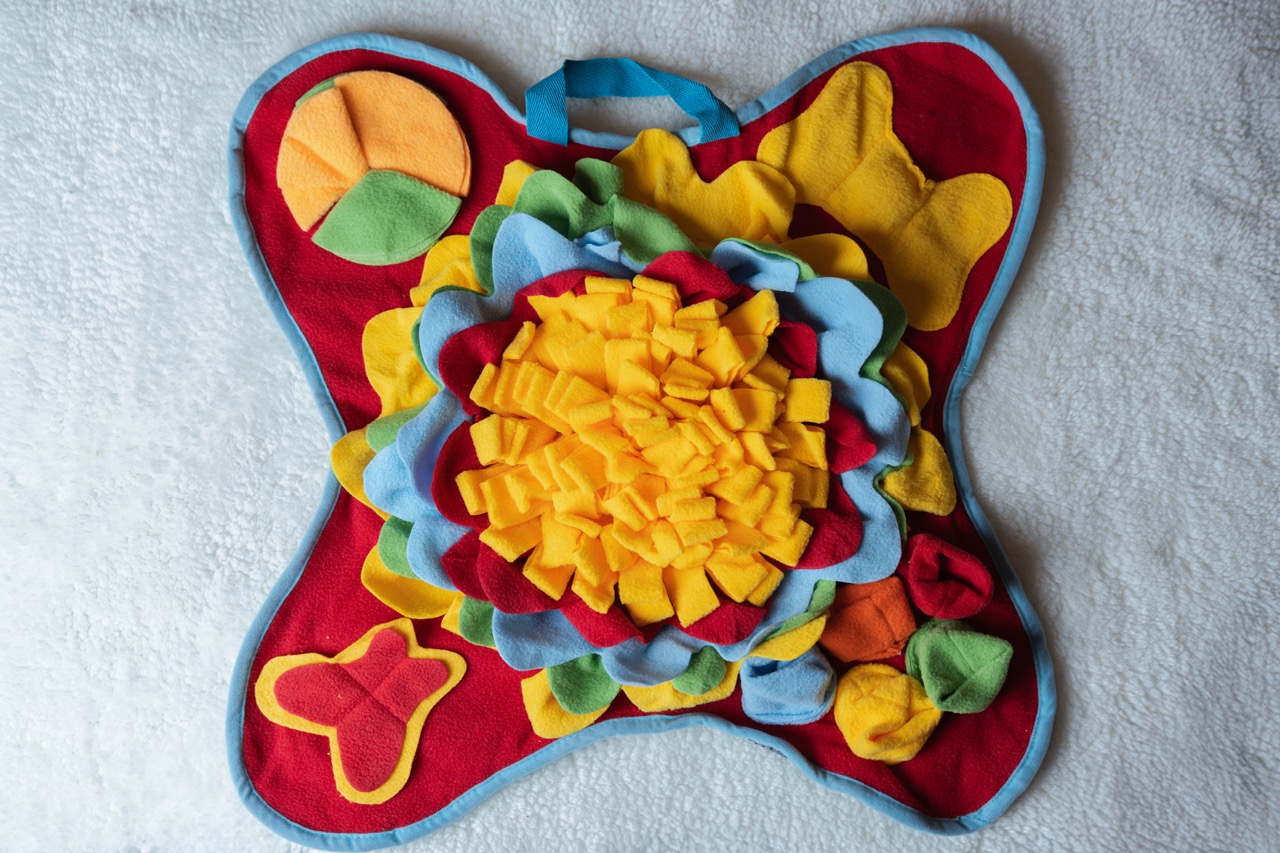 益智聞嗅墊玩具-十字花朵