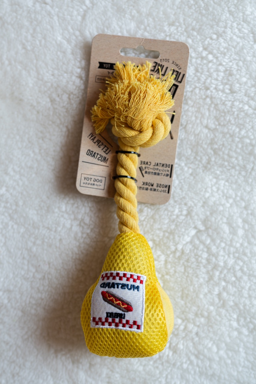 日本LIFELIKE 番茄芥末醬結繩(黃)