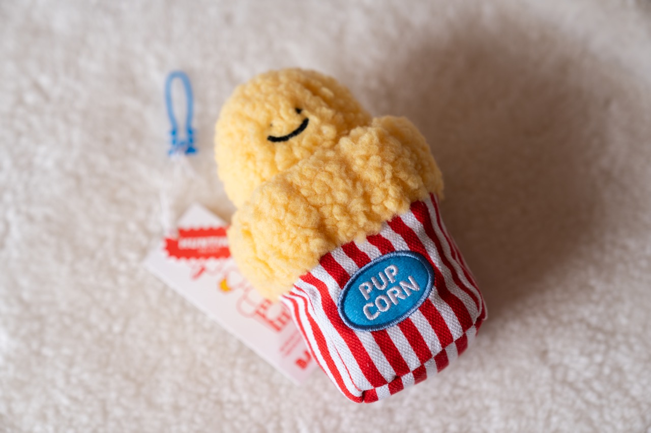 韓國正版 Bacon爆米花藏食玩具