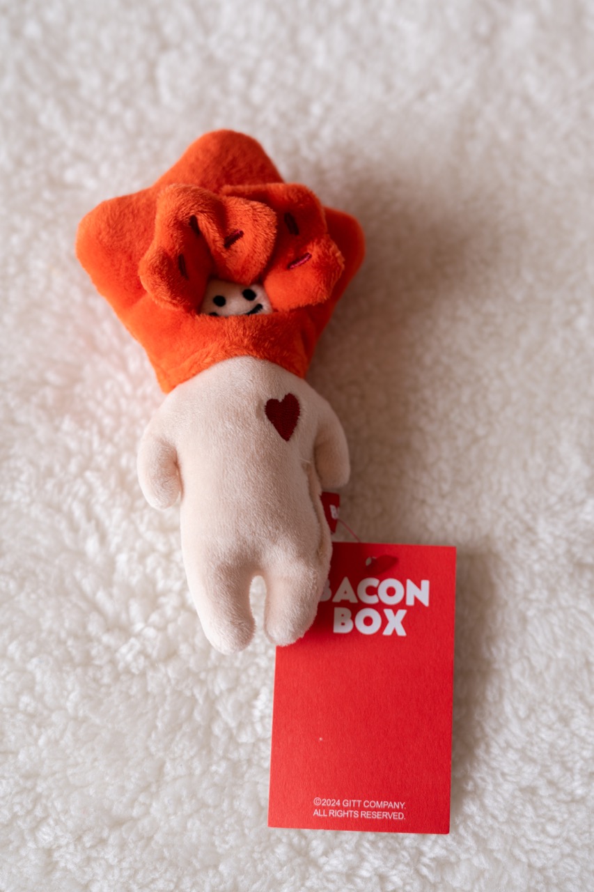 韓國正版 Bacon 泡菜頭小熊