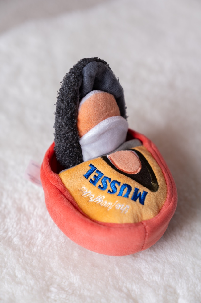 嗅聞玩具-貽貝罐頭